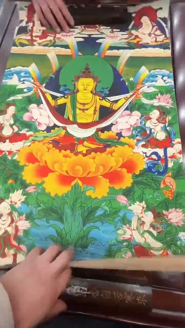 卷轴画唐卡16039