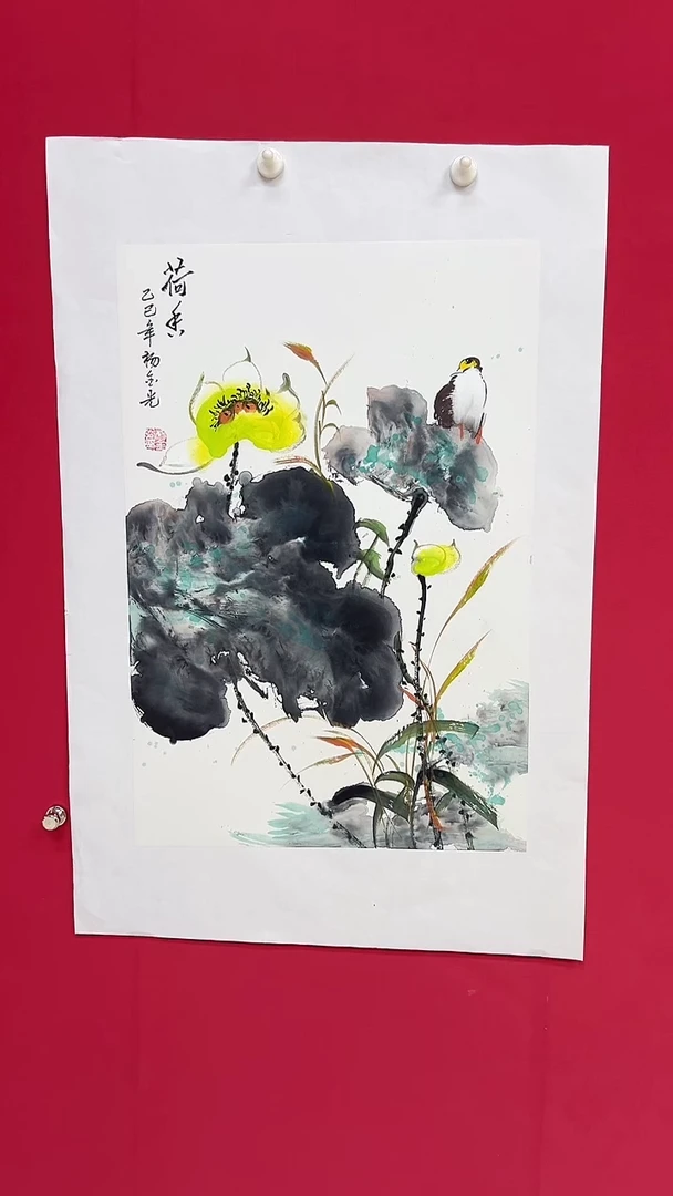 国画杨金光/花鸟/国画/宣纸