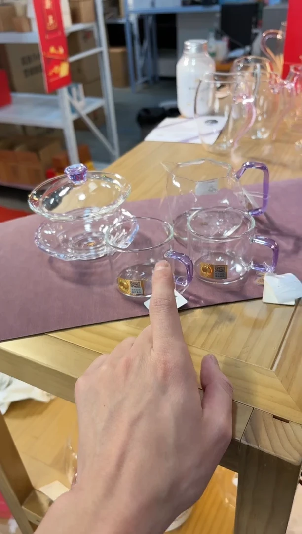 【闪购商品】禾器璀璨浅紫+禾器禅语+清禾杯+禾器茶席