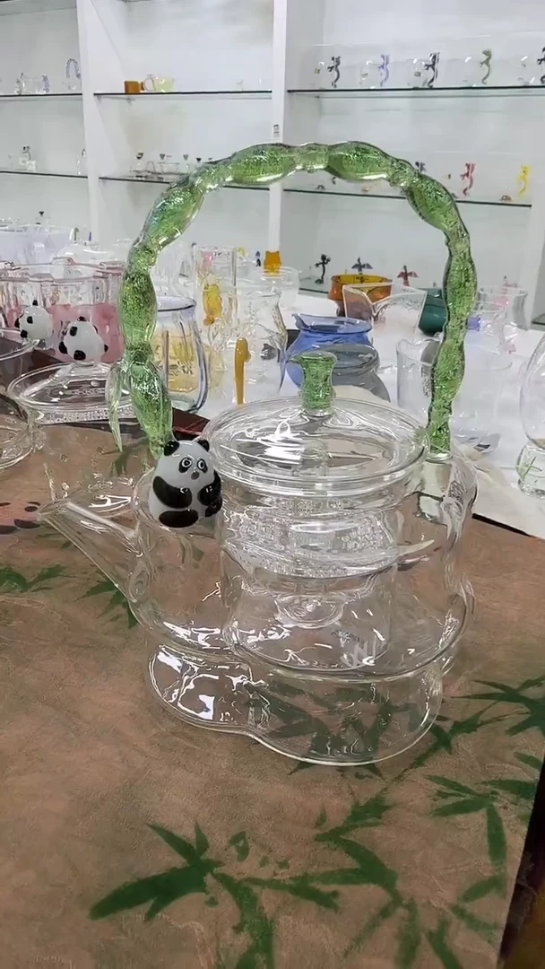 知*熊猫蒸煮一体煮茶壶
