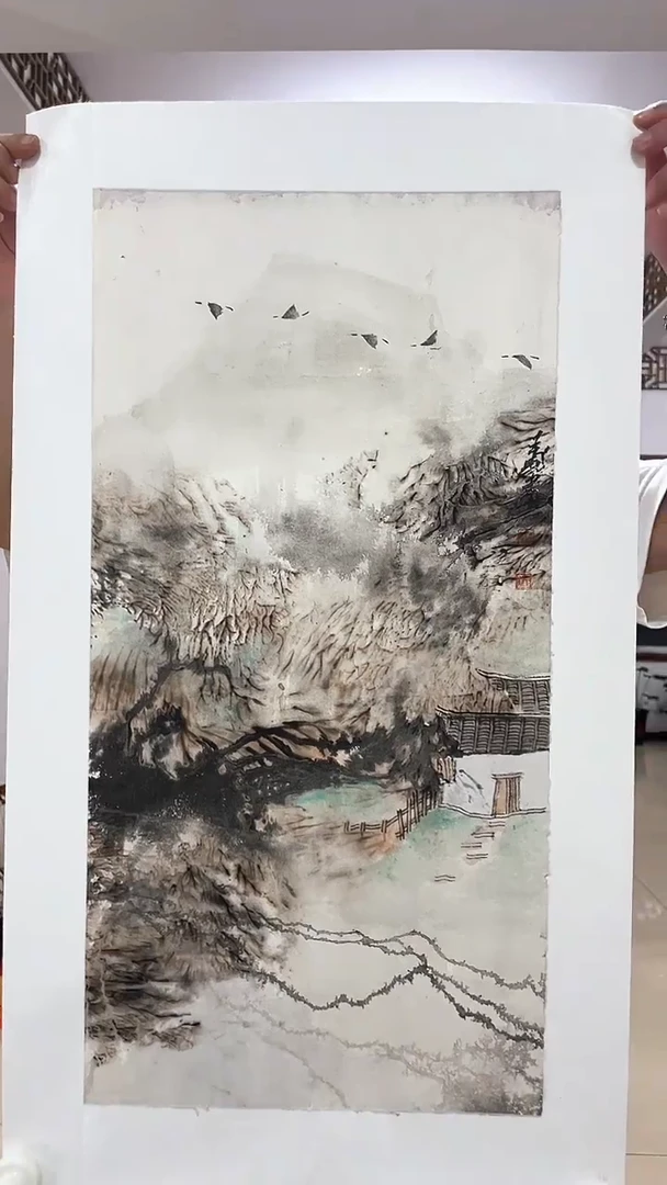 国画国画Y-李玉国绘画作品2平尺