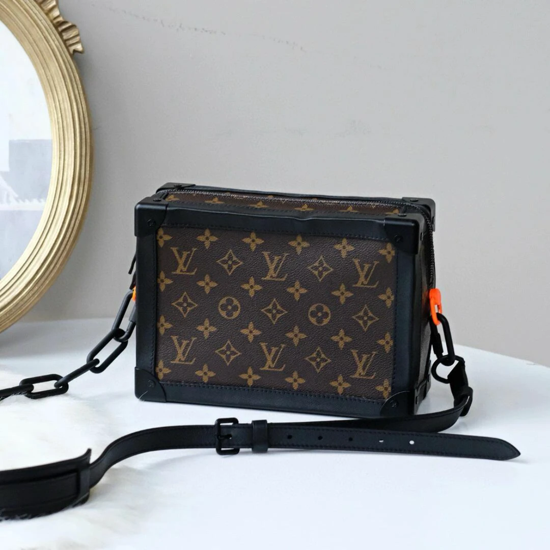 99新 LouisVuitton/路易威登 【杨贵妃专属】经典老花软盒子单肩包