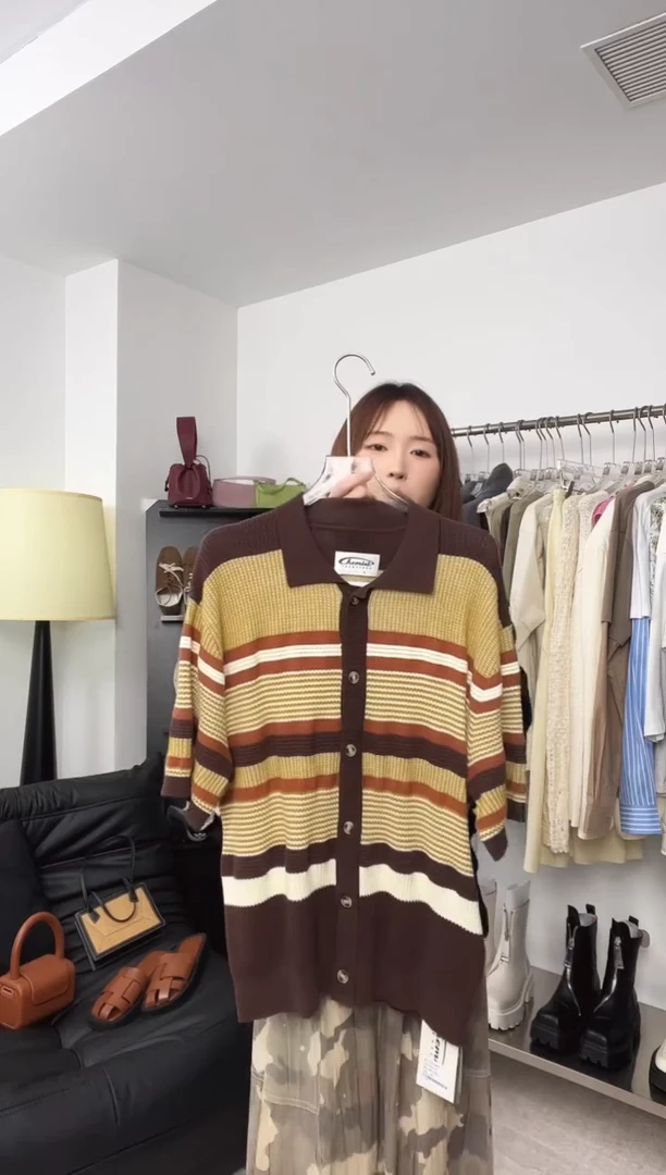 编号036  化学制品 国内设计师品牌 针织衫POLO领 已开价