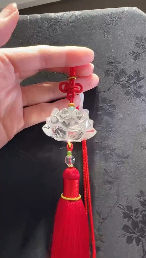 未镶嵌手绳水晶莲花款