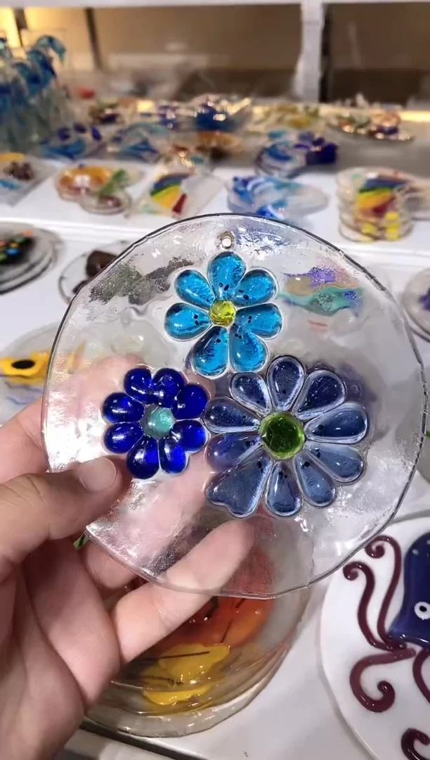 琉璃手工艺品片片