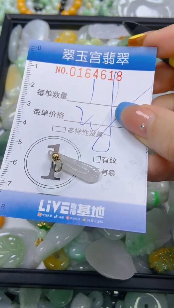 翡翠未镶嵌颈饰闪购0164618