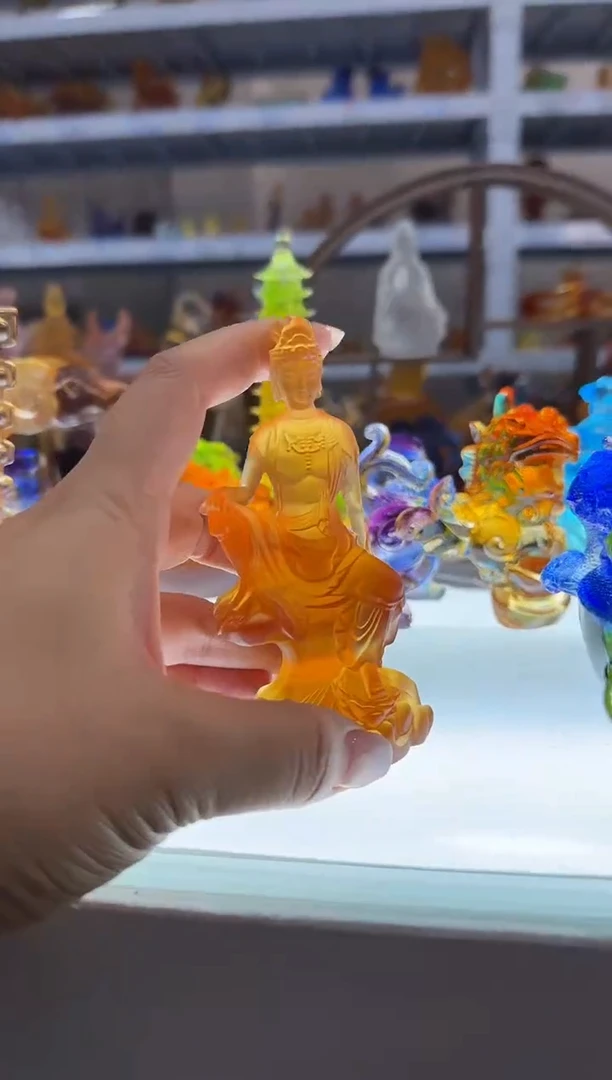 琉璃手工艺品观自在
