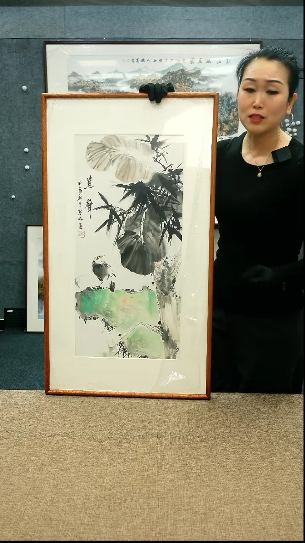 【闪购商品】国画52*92陈默如老师花鸟