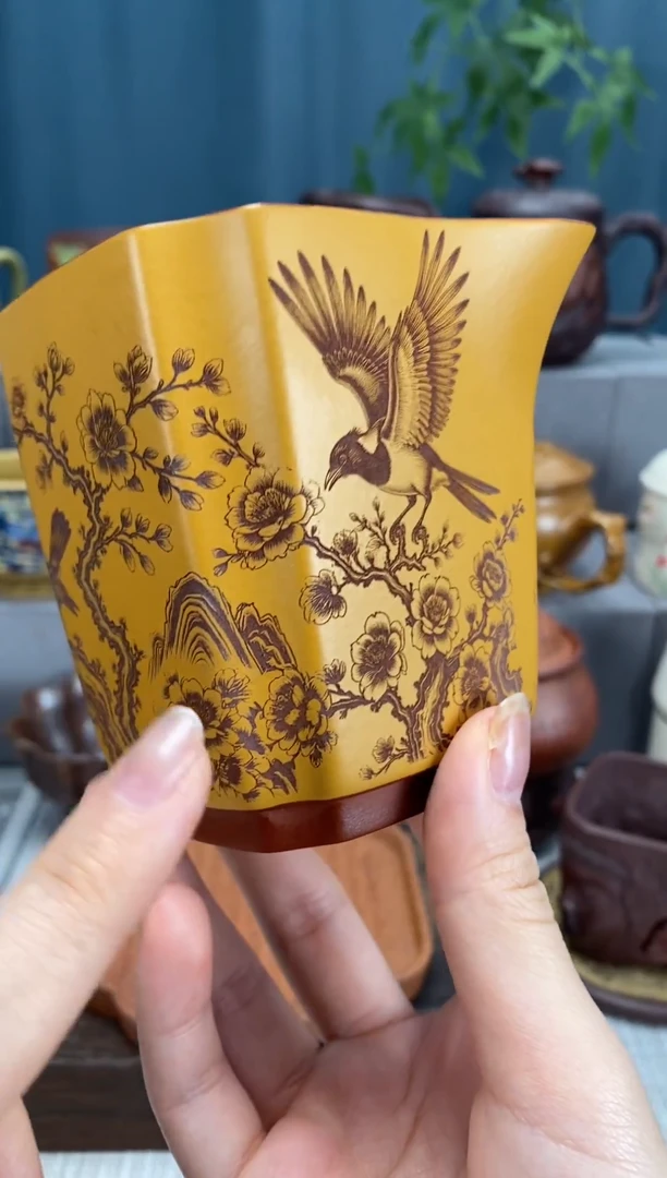 茶杯紫砂宜兴原矿紫砂