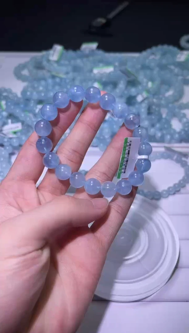 1海蓝宝石（处理）X039-海蓝宝单圈-多样性发其一