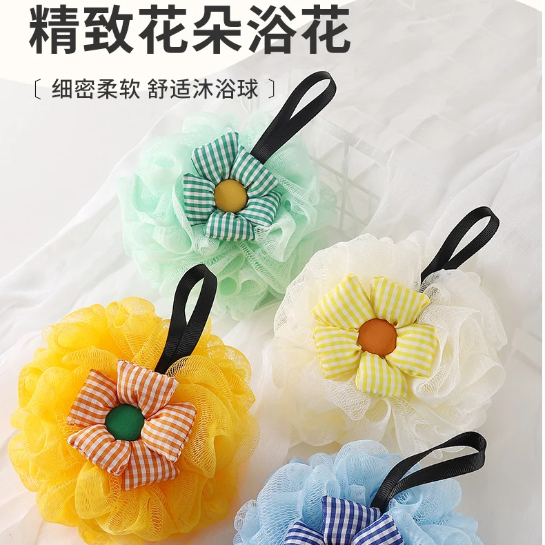 沐浴球大号高档超柔软不散浴花搓澡起泡澡神器泡沫搓背耐用多功能