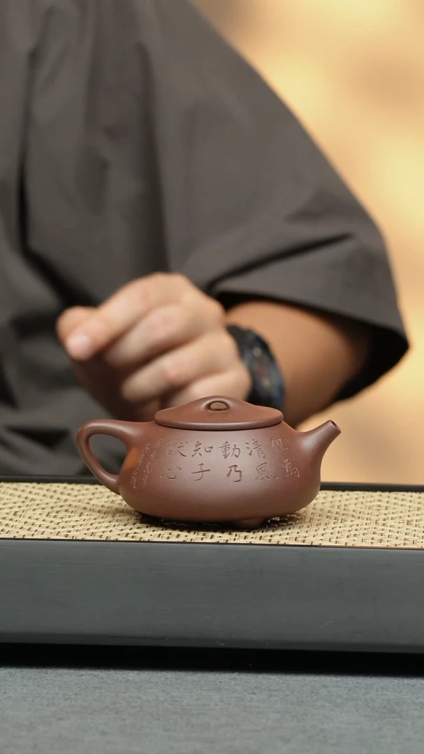 茶壶紫砂五堂 景舟石瓢-顾景舟款