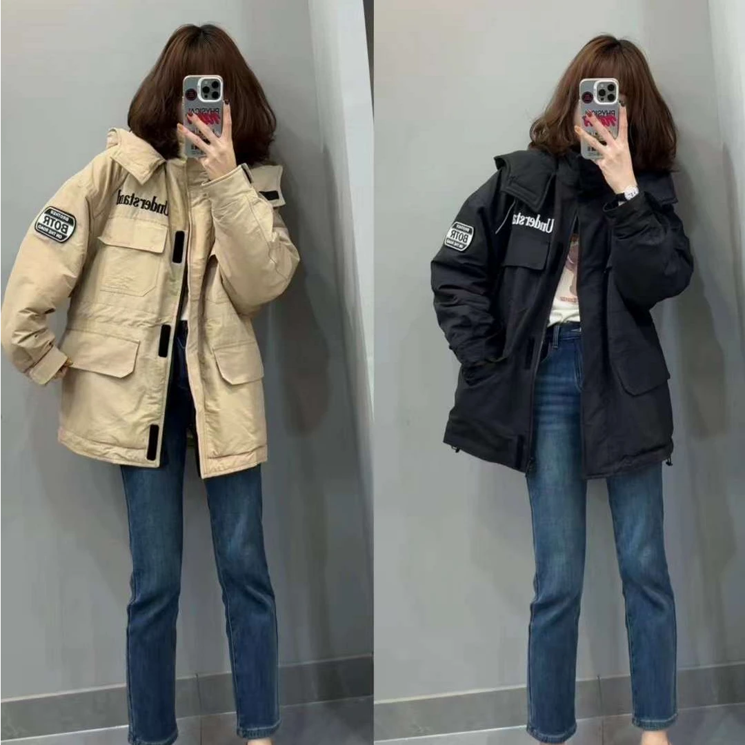 TY5 定制款万推加绒加厚情侣派克服