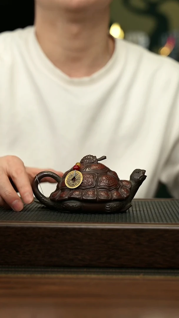 【闪购商品】紫砂茶壶宜兴原矿 手工 紫砂壶容量160CC