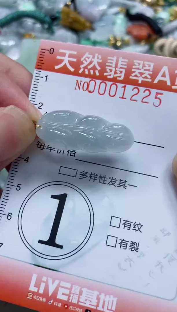 翡翠未镶嵌颈饰闪购0001225