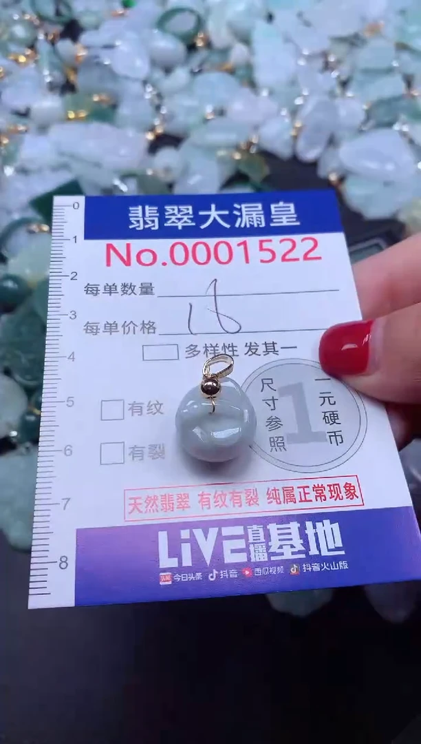 颈饰未镶嵌翡翠1522