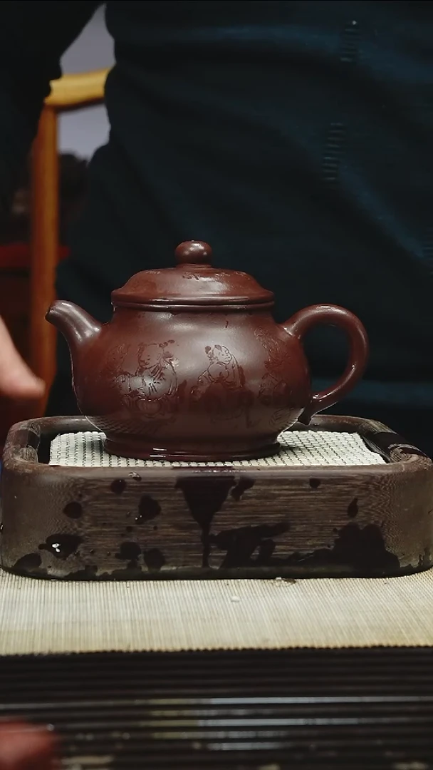 茶壶紫砂450CC