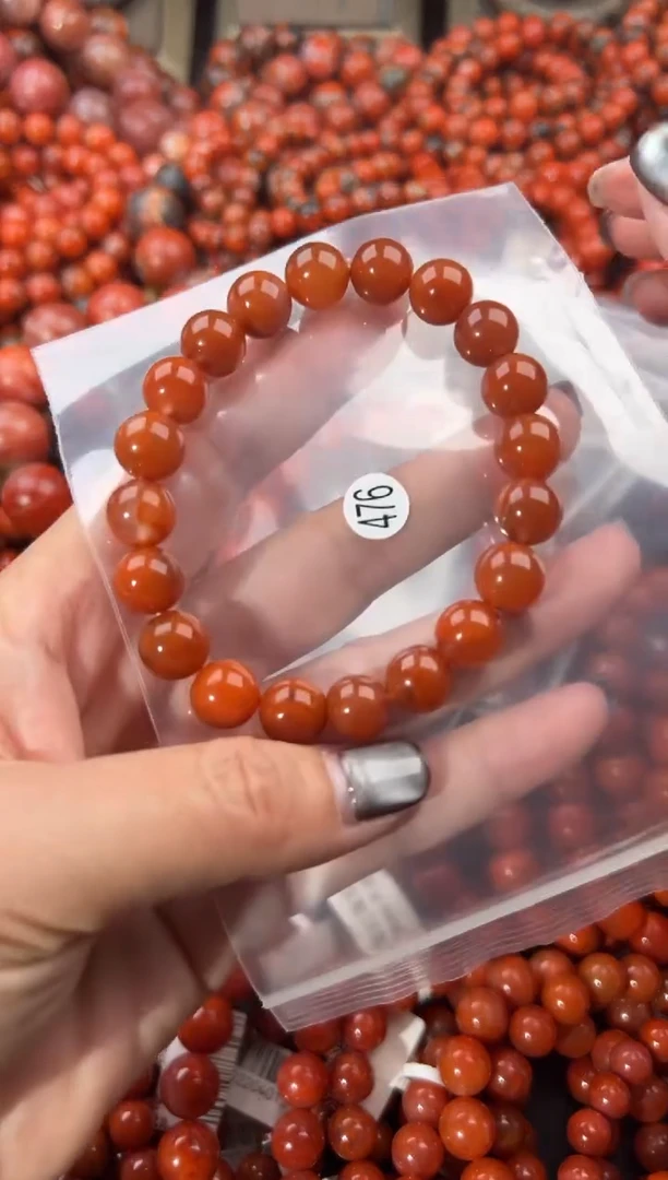 未镶嵌手串南红玛瑙10+