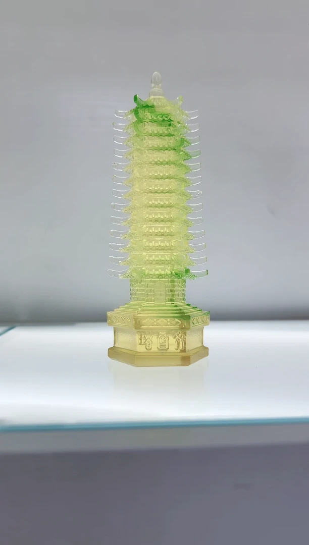 【闪购商品】茶宠古法琉璃13层文昌塔15