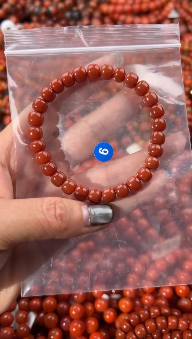 未镶嵌手串南红玛瑙7