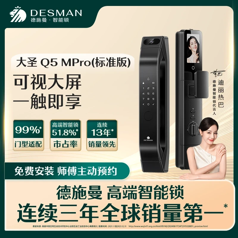 德施曼智能锁大圣Q5Mpro标准版