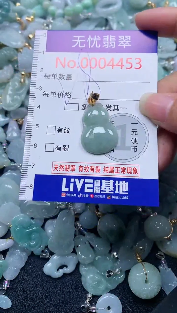 颈饰未镶嵌翡翠4453