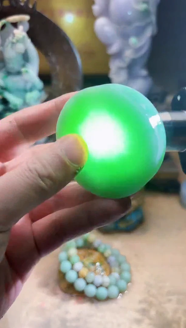 未镶嵌挂件翡翠A货张麦9448