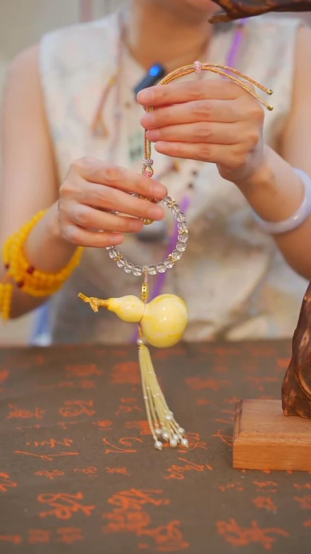 837非遗漆手艺工天然葫芦文玩福禄