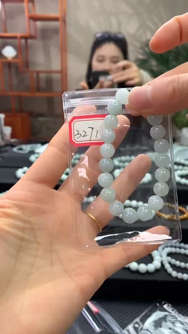 未镶嵌手串翡翠手串3271