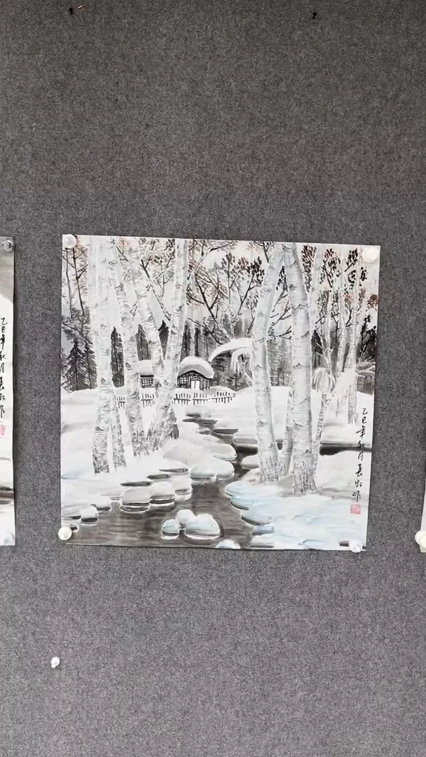 国画谢长虹老师70斗方
