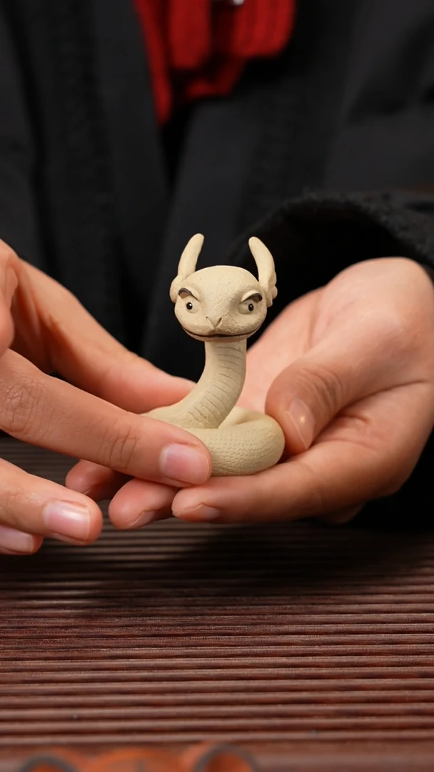 【闪购商品】紫砂茶宠紫砂灵蛇