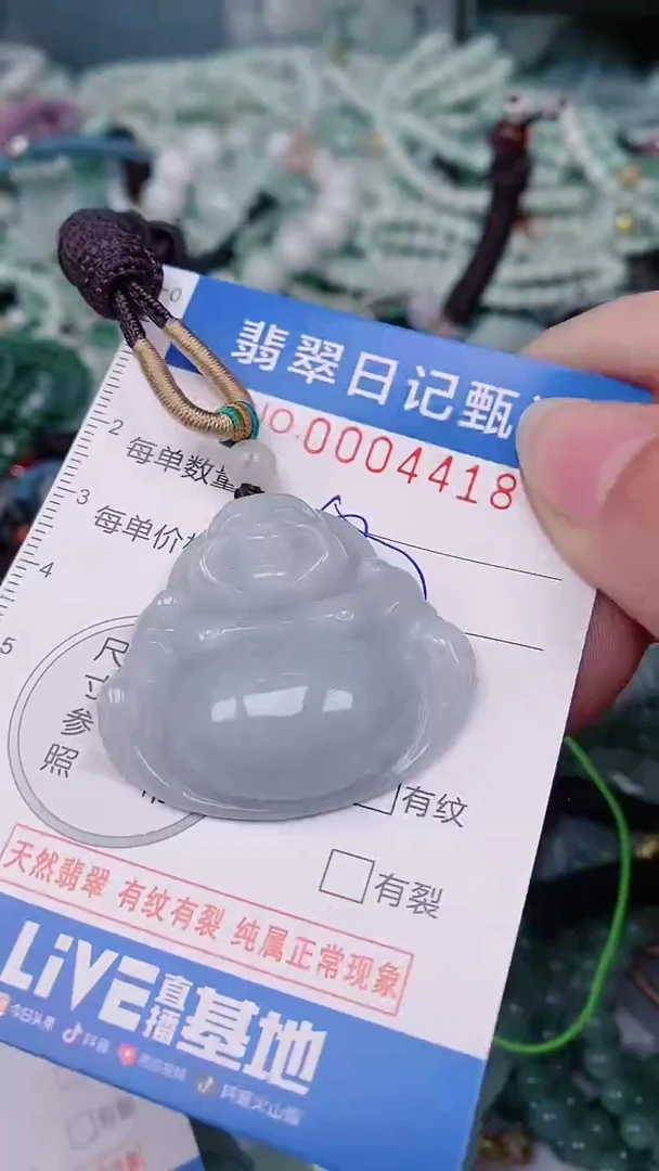 【闪购商品】翡翠颈饰未镶嵌00004418