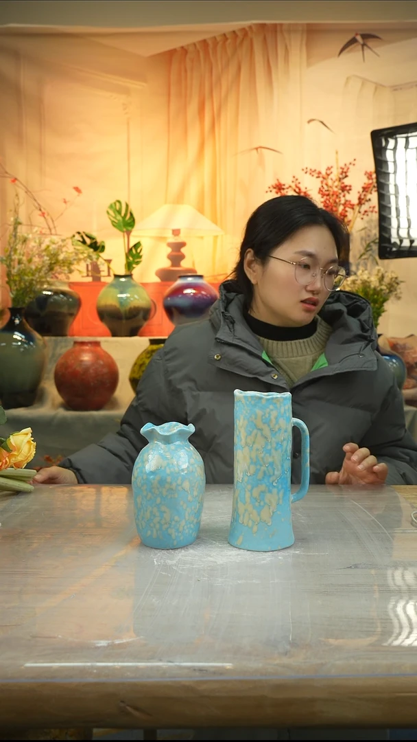 套组 陶瓷花瓶花器