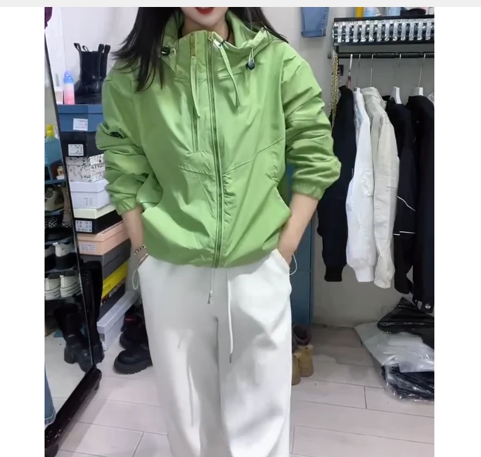 2025春季新款网红同款洋气减龄韩版爆款外套裤子女橙-L5