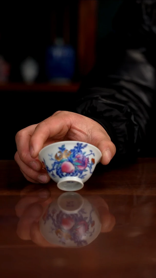 空山明月新派斗彩三多