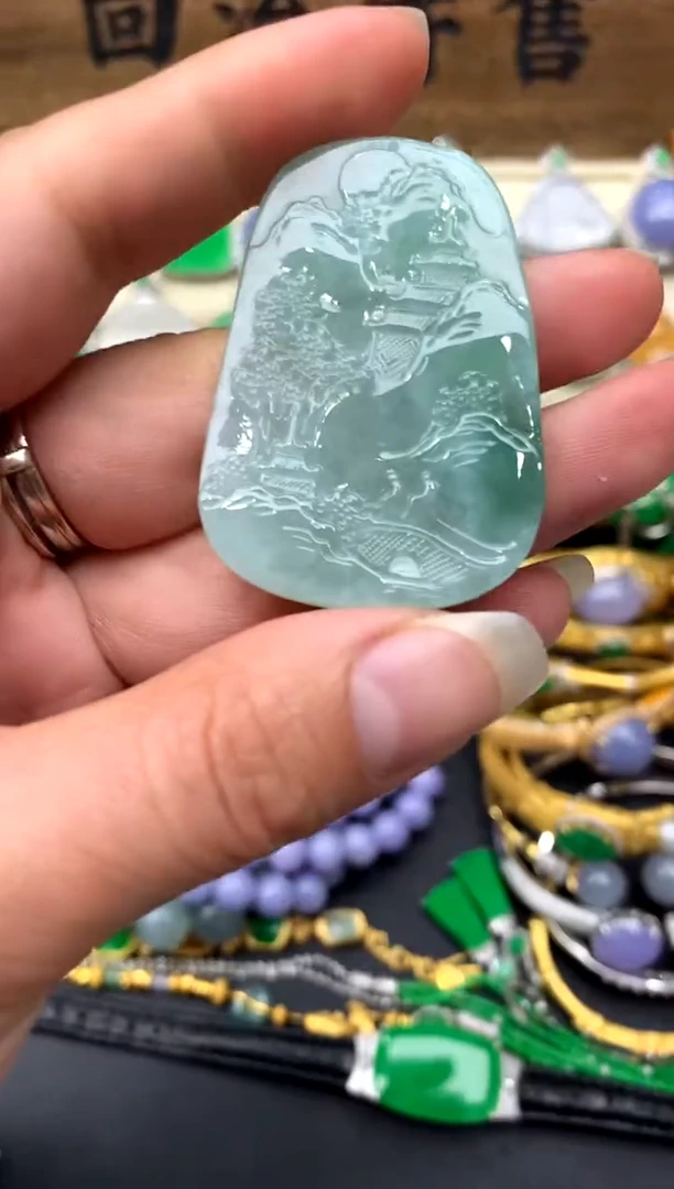 【闪购商品】翡翠颈饰未镶嵌125-中国好珍宝