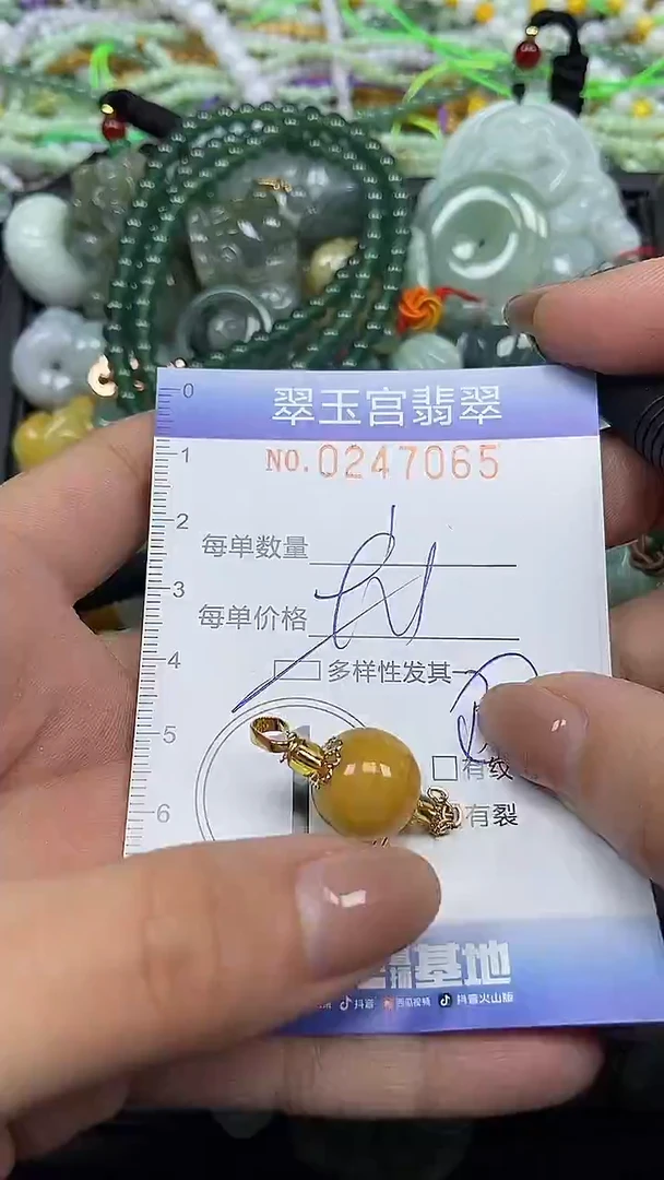 颈饰未镶嵌翡翠闪购C0247065多样性发其一