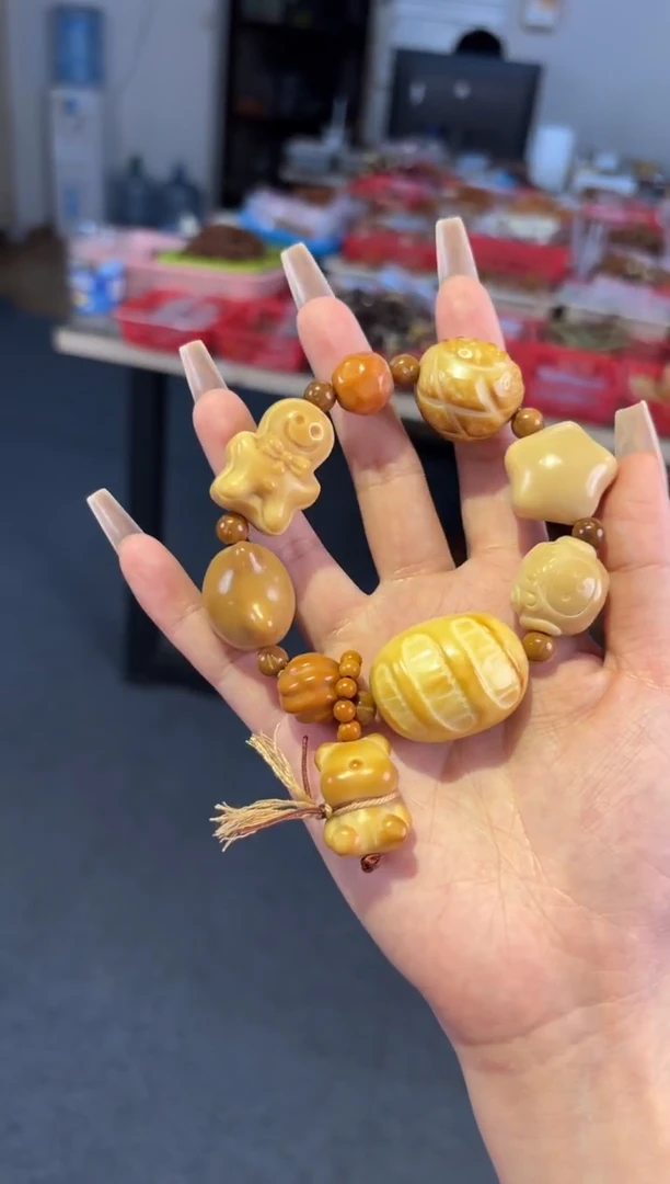 吊坠菩提根/象牙果 2.2 象牙果可爱多单圈