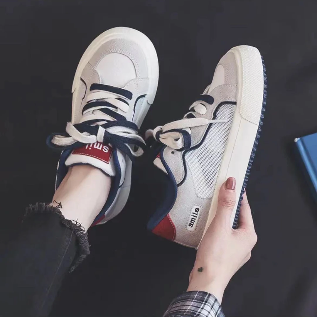 粉色高帮帆布鞋女爆款2025新款ins春秋经典百搭基础款休闲板鞋611