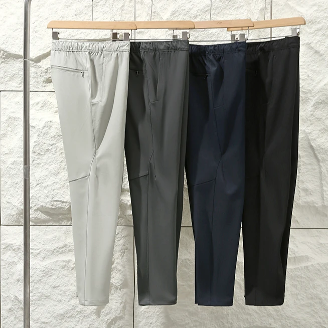 秋冬加绒户外冲锋裤软壳裤微锥直筒版型三防科技面料通勤运动长裤