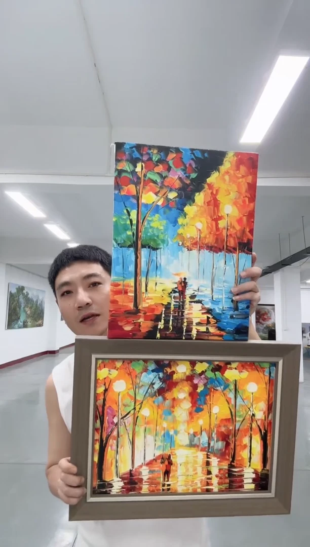 安*曦 牛魔王高端手绘油画30-40