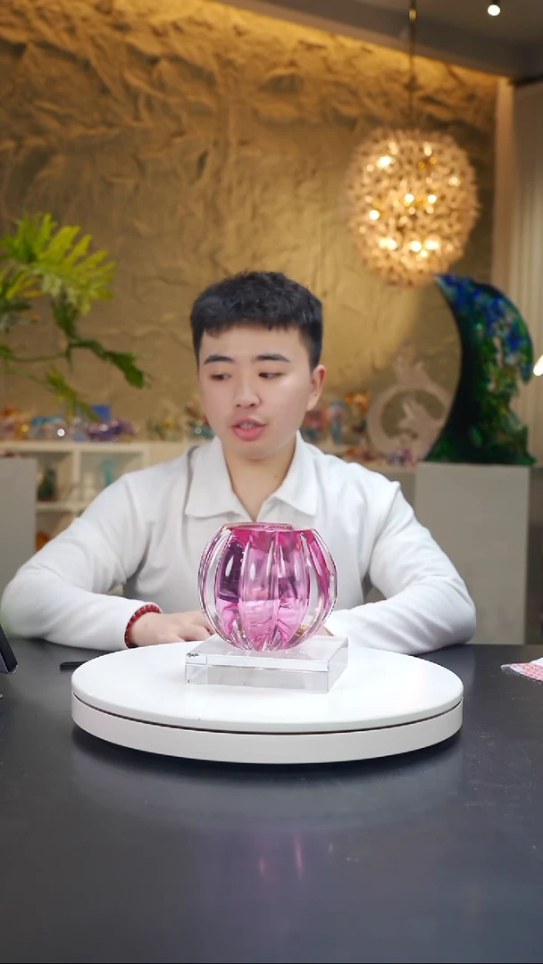 手工艺品琉璃金红南瓜香薰瓶