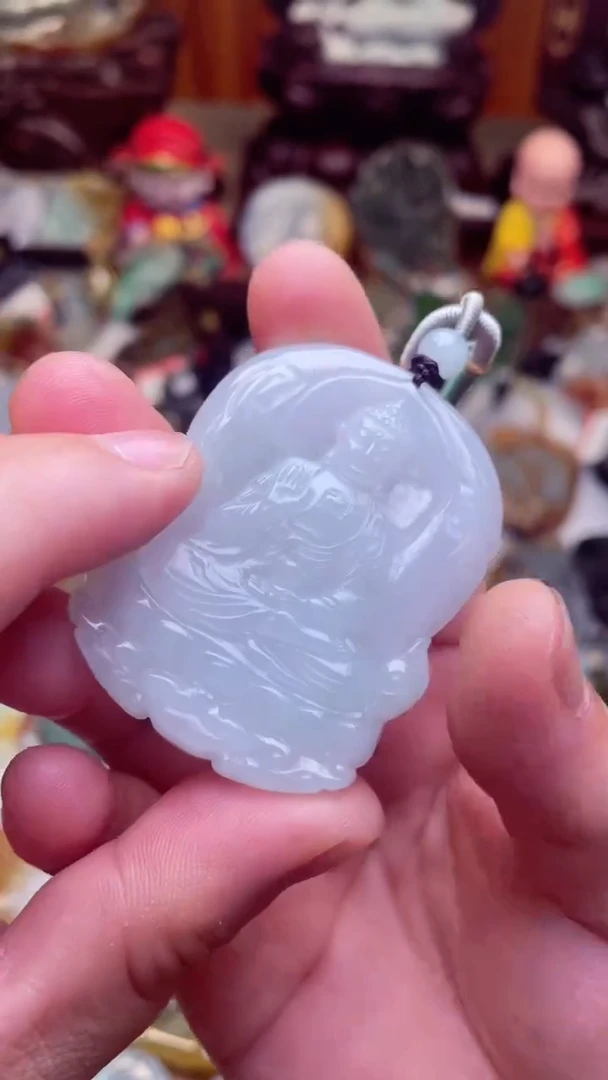 颈饰未镶嵌翡翠阿弥陀佛