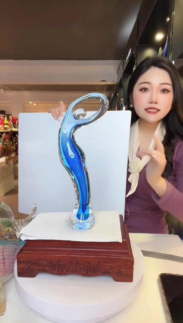 【闪购商品】茶盏琉璃摆件家居摆件