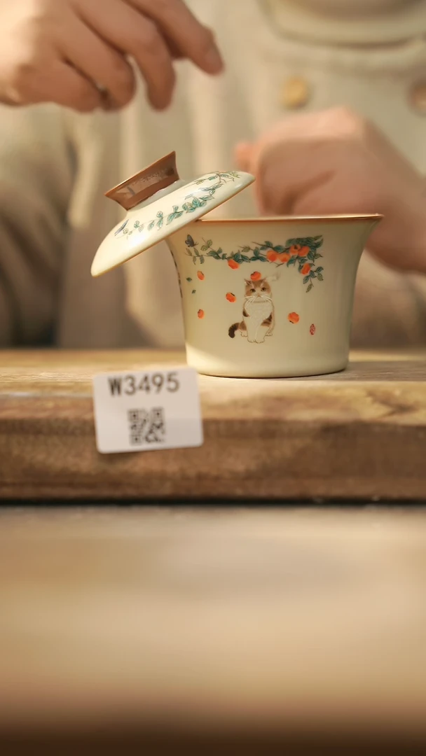 【闪购商品】【经典福利】/ 盖碗@@W3495