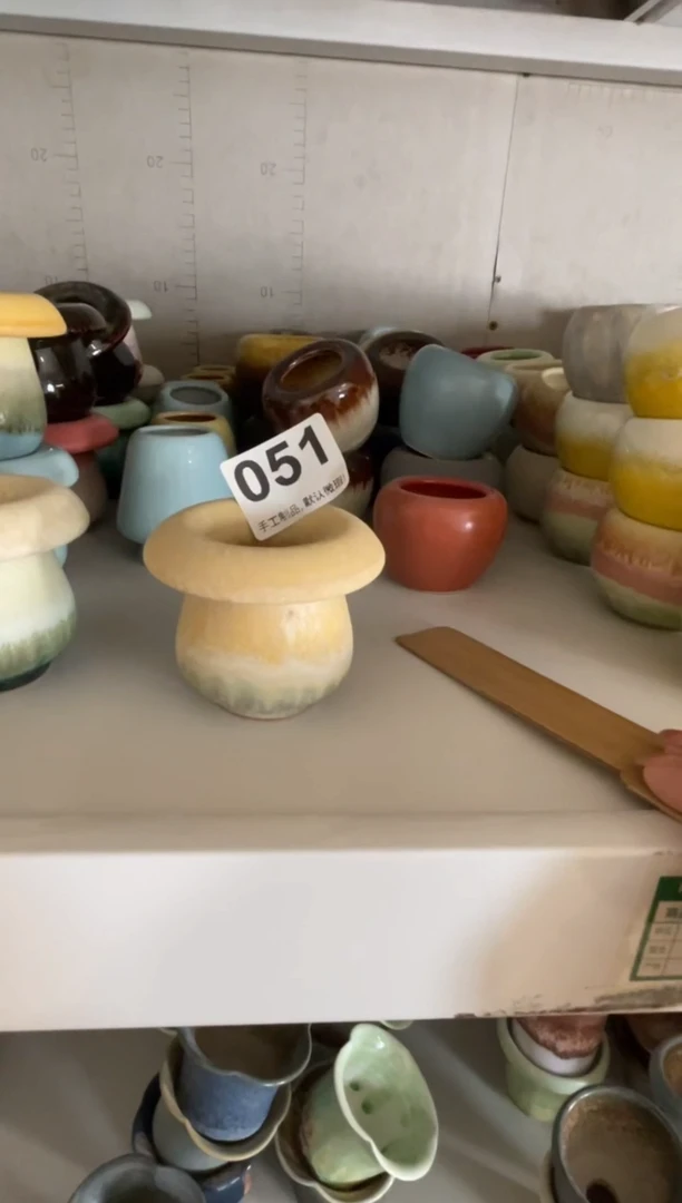 瓷片识*051知木小芳花盆