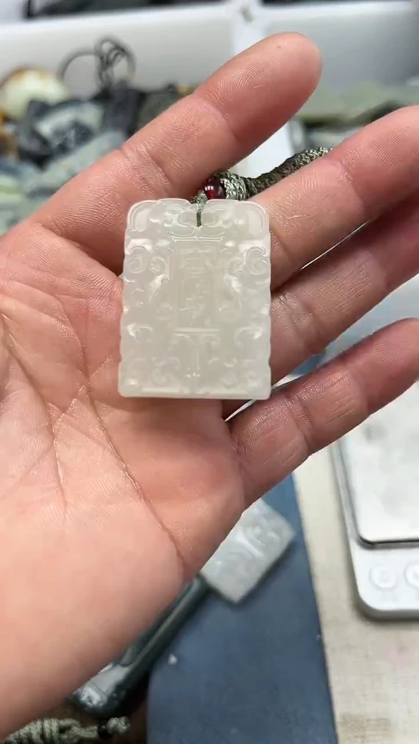 吊坠(不含链)未镶嵌和田玉1