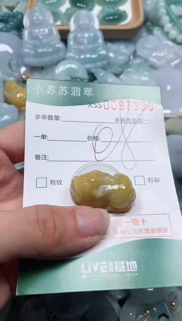 【闪购商品】翡翠颈饰未镶嵌闪购商品0097930