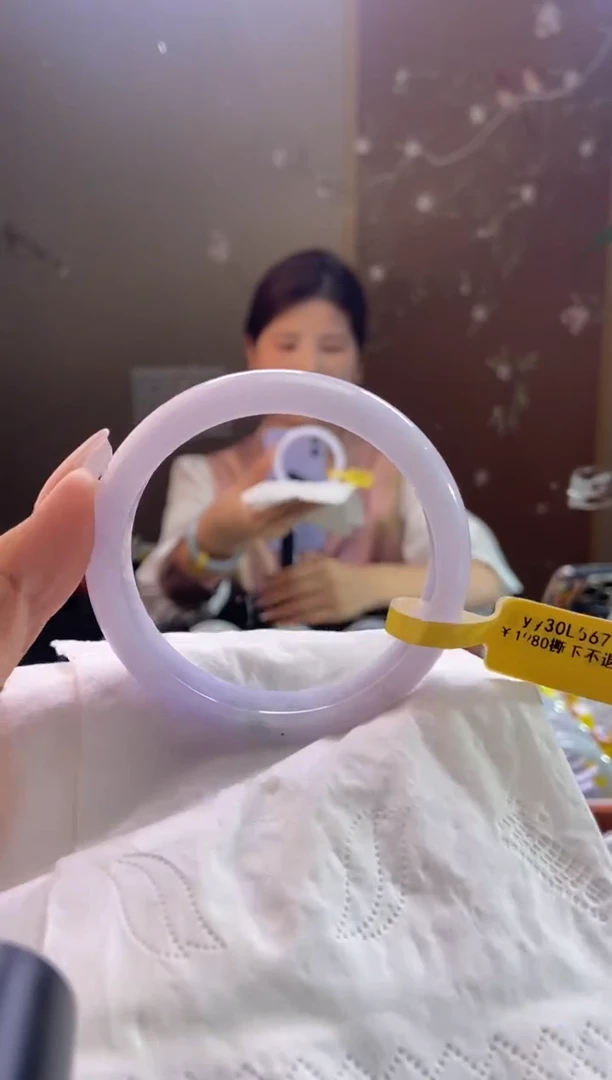 未镶嵌手镯翡翠圈口x57