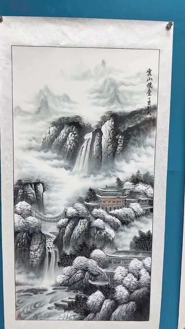 国画启辰艺术刘武手绘-国画21